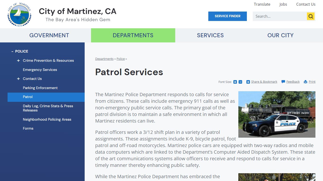 Patrol Services | Martinez, CA